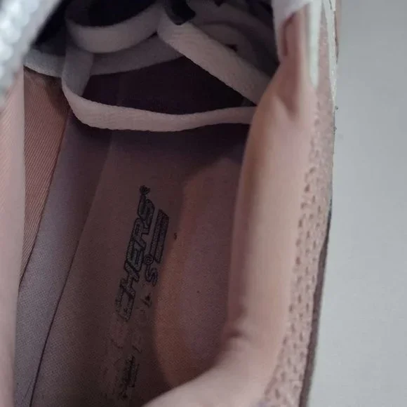 Skechers Bobs Sport Arc Waves Shoes Womens Sz 11 White Pink Athletic Trainers - Picture 9 of 9